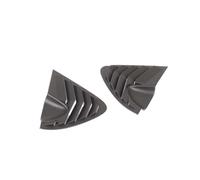 Alerón Ventana Lateral Trasera Para SEAT Para Leon Para MK2 2008-2012 ABS Ventana Trasera Triángulo Exterior Obturador Accesorios De Decoración(Matte black)