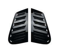 Alerón Ventana Lateral Trasera Para VW Para GOLF 4 Para MK4 1997-2006 ABS Rejilla Trasera Coche Ventana Lateral Cubierta Obturador Pegatina Embellecedora(Gloss Black)