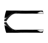 Alerón Ventana Lateral Trasera Para VW Para Tiguan Para MK 2 Para 2017 2018 2019 2020 2 PCS Ventana Trasera Alerón Lateral Ala Divisor Negro Brillante