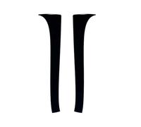 Alerón Ventana Trasera Divisor Para VW Para Golf 5 Alerón Lateral Ventana Trasera Estándar Embellecedor Divisor Cola Negro Brillante