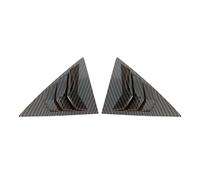 Alerón Ventana Trasera Para 6 Sedan 2003-2016 Ventana Trasera Coche Cubierta Obturador Ventilación Lateral Embellecedor Parasol Ventana Pegatina Tapa Persiana(Carbon Fiber Look)