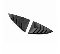 Alerón Ventana Trasera Para Tesla Para Modelo 3 Rejilla Ventana Lateral Trasera Embellecedor Cuarto Triangular Decoración Estilo Deportivo(Matte Black)