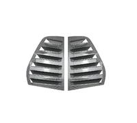 Alerón Ventana Trasera Para VW Para Golf 5 Para MK5 2003-2008 Persianas Triangulares Traseras Cubierta Protectora Pegatinas Persiana Ventana Vidrio Trasero