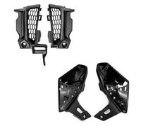Alerones Aerodinámicos para CB650R 2019-2021 Accesorios Motocicleta Tanque Lateral Marco Panel Cubierta Carcasa Inyección Kit Carrocería Carenado(BD-Unpainted)