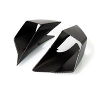 Alerones Aerodinámicos para GSX250R para GSX600R para GSX1000R Carenado Motocicleta Winglets Cubierta Protección ala Lateral Kit Protección ala Spoiler(Carbon Fiber)