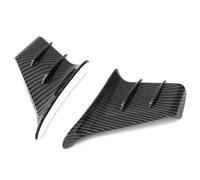 Alerones Aerodinámicos para Kawasaki para Ninja 300 para Z400 para Z900 Alerón Deflector Aerodinámico Lateral De Carenado Universal para Motocicleta(Carbon Fiber)