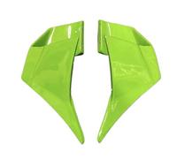 Alerones Aerodinámicos para Kawasaki para Ninja 400 2018-2023, Carenado Aerodinámico De ala Fija para Motocicleta, Alerón De Parabrisas(Green)