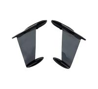 Alerones Aerodinámicos para Kawasaki para ZX10R, Accesorios para Motocicleta, Alerón De ala Fija Alerón De Guía De Aire para Motocicleta(Smoky Grey)