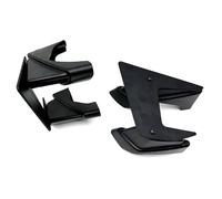 Alerones Aerodinámicos para MT07 para SP 2018-2022 2023 2024 Sport Downforce Naked Alerones Laterales Aerodinámicos para Motocicleta(Black1)