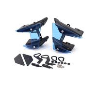 Alerones ala Motocicleta para MT 09 MT09 SP para MT-09 2019-2017 Alerones Desnudos De Fuerza Descendente Lateral para Motocicleta ala De Carenado Fija(Blue)