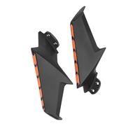 Alerones de carenado Cubierta Labio Neumático Carenado Delantero De ala Fijación Flujo Viento Motocicleta para BMW S1000RR S 1000 RR 2009-2018 2017 2016 2015 Winglets Alerón Lateral(Rosso)