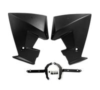 Alerones de carenado para Yamaha MT-07 2014-2018 2015 2016 2017, Cubierta Protectora De Plástico ABS para Paneles Laterales Radiador Motocicleta(Nero)