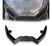 Alerones de carenado para Yamaha MT-07 MT07 2018 2019 2020 Cubierta De Alerón Delantero para Motocicleta, Carenado, Accesorios(Carbon)