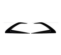 Alerones Delantero Coche para Mazda MX-5 MX5 para ND para Miata 2016-2025 Embellecedores Ventilación Aire Lado Parachoques Delantero Spoiler Alerones(Gloss Black-C)