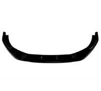 Alerones Delantero Coche para VW para Golf MK6 para GTI 2008 2009 2010 2011 2012 Labio Alerón Divisor Parachoques Delantero Automóvil Spoiler Alerones(Negro Brillante)