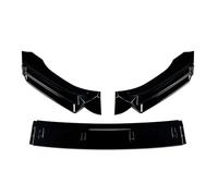 Alerones Delantero Coche para X5M F85 X6M F86 2015 2016 2017 2018 Alerón Parachoques Delantero Accesorios Labio(Negro Brillante)