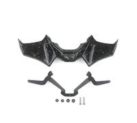 Alerones Delanteros Alerón Delantero Carga Motocicleta Color Negro Kit para MT 07 2021 2022 2023(Forging Texture)