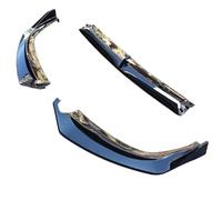 Alerones Delanteros Coche para Serie 3 G20 G21 330e 330i M340i 320i MSport 2023-2026 Spoiler del Parachoques Delantero(Negro Brillante)