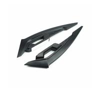 Alerones Delanteros Juego De 2 Alerones Delanteros para Motocicleta con Pegatinas Decorativas Adhesivas Y Fijos(Negro)
