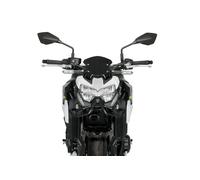 Puig 20626J Alerones Frontales Naked en ABS de 3 mm con diseño aerodinámico y efecto downforce para mejorar estabilidad y control en conducción, Negro Mate