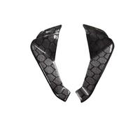 Alerones Laterales Motocicleta Cubierta ala Viento para Labio Delantero Motocicleta, para Aprilia RS660 2021 2022 2023 2024 Winglets Carenado Aerodinámico Cono Alerón Delantero(Honeycomb Pattern)