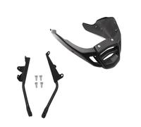 Alerones Laterales Motocicleta Kit Montaje Revestimiento Alerón Motor Carenado Motocicleta Conjunto para FZ1S para FZ1N 2006-2014 para FZ1 ABS 2014 Alerón Delantero(Matt Black)
