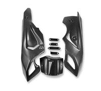 Alerones Laterales Motocicleta para MT-07 para MT07 para FZ07 FZ-07 2014 2015 2016 2017 Protector Motor Motocicleta Vientre Inferior Pan Cuerpo Spoiler Carenado Alerón Delantero(Carbon Fiber Look)