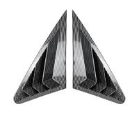 Alerones Laterales Ventana Trasera Para A3 Para S3 Para 8V 2014-2020 Ventana Lateral Trasera Persiana Embellecedor Parabrisas Trasero Cubierta Ciega Sombra Alerón Trasero Coche(Carbon Fiber Look)