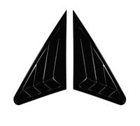 Alerones Laterales Ventana Trasera Para A3 Para S3 Para 8V 2014-2020 Ventana Lateral Trasera Persiana Embellecedor Parabrisas Trasero Cubierta Ciega Sombra Alerón Trasero Coche(Glossy Black)