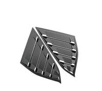 Alerones Laterales Ventana Trasera Para Accord Para 10. ° Para Gen 2018-2021 Ventana Trasera Coche Cubierta Persiana Cuarto Embellecedor Ventilación Lateral Scoop ABS Alerón Trasero Coche(Gloss Black)