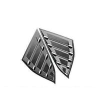 Alerones Laterales Ventana Trasera Para Accord Para 10. ° Para Gen 2018-2021 Ventana Trasera Coche Cubierta Persiana Cuarto Embellecedor Ventilación Lateral Scoop ABS Alerón Trasero Coche(Carbon Look)