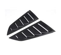 Alerones Laterales Ventana Trasera Para Corvette Para C7 2014-2019 ABS Ventana Trasera Coche Deflector Ciego Triangular Deflector Aire Parche Decorativo Alerón Trasero Coche(Carbon fiber look)