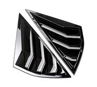 Alerones Laterales Ventana Trasera Para Ford Para Eléctrico Para Caballo Para Mustang Para Mach-E 2021-2022 2 Unids/par Cubierta Rejillas Ventana Lateral Coche(Glossy Black)