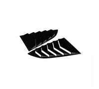 Alerones Laterales Ventana Trasera Para GR86 2022 2023 2024 2025 Rejilla Trasera Coche Cubierta Obturador Lateral Pegatina Embellecedora Cuchara Ventilación ABS Alerón Trasero Coche(Gloss Black)