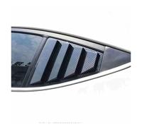 Alerones Laterales Ventana Trasera Para Hyundai Para Elantra 2017 2018 2019 Rejilla Trasera Coche Cubierta Obturador Lateral Pegatina Embellecedora Pala Ventilación Alerón Trasero Coche(Carbon LOOK)
