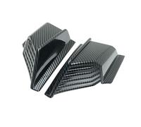 Alerones Moto Alerón Lateral para Motocicleta para ADV150 Protector Carenado Delantero Cubierta De ala para ADV 150 2019 2020 2021 2022 2023 Alerón Moto(Carbon Look)