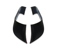 Alerones Moto Alerón Lateral Viento Aerodinámico Motocicleta Accesorios Carenado para YZF-R7 R7 2021 2022 2023 Naked Spoilers(Negro Mate)