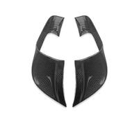 Alerones Moto Alerón Lateral Viento Aerodinámico Motocicleta Accesorios Carenado para YZF-R7 R7 2021 2022 2023 Naked Spoilers(Aspecto de Fibra de Carbono.)