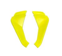 Alerones Moto Cubierta ala Viento Aletas Carenado Aerodinámicas Cono para RS660 2021-2024, Labio Delantero Motocicleta Naked Spoilers(Amarillo)