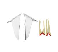 Alerones Moto para ADV350 2022-2026 2025 2024 Accesorios Motocicleta Cubierta Carenado Lateral Derecho Izquierdo Deflector ala Parabrisas Naked Spoilers(Transparent)