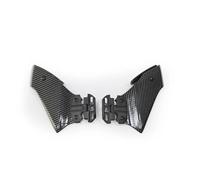 Alerones Moto Para CBR600RR Para CBR250R Para CBR650R Para CB1000RR Para CB1000RR Kit Alerones Laterales Para Motocicleta Carenado Alerón Con Espejos Universal Para Stre Alerón Moto(Bright mirror base