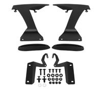 Alerones Moto para Ninja para ZX-6R para ZX6R 636 2024 2025 Spoilers Frontales Desnudos Winglet Deflector Alerón Delantero Downforce