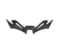 Alerones Moto para YZF-R3 para YZF-R25 2019 2020 2021 2022 2023 Carenado Delantero Aerodinámico Motocicleta Winglets Cubierta Protectora Fibra Carbono Alerón Moto(Negro)
