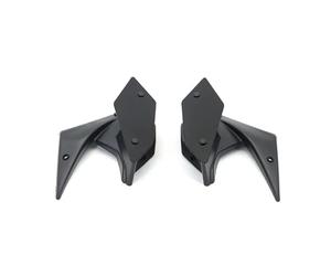 Alerones Moto Piezas Motocicleta Alerones Desnudos Fuerza Descendente Lateral Deflectores Carenado ala Fija para Z900 Z 900 2017 2018 2019 Naked Spoilers(C)