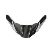 Alerones Motocicleta para ZONTES 368 G 368G Motocicleta Carenado Nariz Delantera Extensor Pico Protector Capó Cubierta Guardabarros Carenado Frontal Motocicleta Alerón(Matte Black)