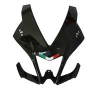 Alerones Panel Carenado para Faro Delantero Motocicleta Cubierta para RS4 125 2012-2015 Y RSV4 1000 2010-2015 Alerón Aerodinámico(Bright Black 3)