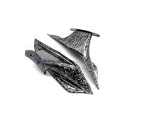 Alerones para CBR650R para CBR 650 R 2019-2023 Cubierta Luz Delantera Alerón Lateral Aleta Viento Embellecedor Accesorios Motocicleta Alerón Aerodinámico(Forged Pattern)