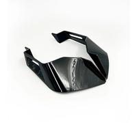 Alerones para Moto Compatible con Aprilia Tuono V4 1100 2023. Alerón de Carreras Universal Downforce, Aletas aerodinámicas, Deflector de Viento Lateral, Parabrisas.(Bright Black)