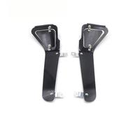 Alerones para Moto Compatible con Goldwing GL1800 F6B 2001-2017, alerones Laterales Ajustables, Espejo Protector, deflectores de Aire Superiores e Inferiores Moto Carenados Laterales(Black)