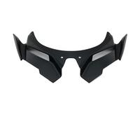 Alerones para Moto Moto Carenados Laterales para ZX25R ZX4R 2022-2024 | Juego de protectores de carenado delantero cubiertas de aletas ABS resistentes a los arañazos(Black)